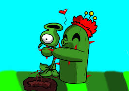 Zombies, you find yourself in the following situation…. Plants Vs Zombies Peashooter And Cactus By Ultimategamelovergal On Deviantart