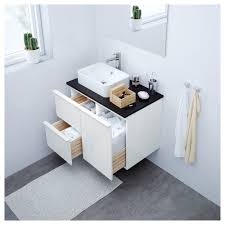 Godmorgon Tolken Horvik Waschbschr Waschb 45x32 Hochglanz Weiss Ikea Godmorgon Waschbeckenschrank Ikea