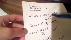 Se scrie az şi se citeşte a la puterea z , unde a se numeşte baza puterii , iar z se numeşte exponentul puterii. Aratati Ca 10 La Puterea N Plus 461 Se Divide Cu 3 Youtube