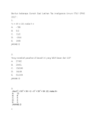 Download contoh soal psikotes 2019 matematika gambar polri bank karayawan deret angka pdf cpns sma online dan jawabannya beserta pembahasannya lengkap. Paket Soal Antonim Fix 1 Loyal A