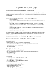 When working with a problem. Pdf Paper Family Ped Anca Elena Groza Academia Edu