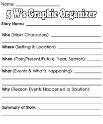 You can print your worksheets on standard paper sizes and photocopy for your students—complete with. 5 W S Summary Writing Worksheets Teaching Resources Tpt
