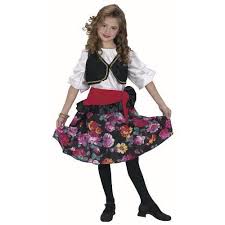 The covers, shades, and ideas just look marvelous together. Gypsy Girl Girl S Halloween Costume Dress 3 Pc Card Party Giant