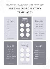 We'd like to send you infrequent emails with brief updates to let you know of the latest free templates. Free Instagram Story Templates Help Your Followers Get To Know You