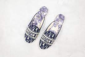 Dior Off Mule Blue Deluxerep