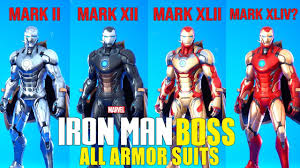 Press shift question mark to access a list of keyboard shortcuts. Fortnite Iron Man Boss All Armor Suits Showcase Mark Ii Mark Xii Mark Suit Of Armor Iron Man Fortnite