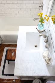 With just the right mirror, a modern bathroom can be transformed with country cottage style. Beautiful Cottage Style Bathroom Makeover My Blessed Life