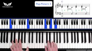 Mit Diesem Gratis Video Lernst Du Mehr Als 20 Klavier Begleitpattern Damit Hast Du Immer Ein Passendes Begleitpattern Zur Klavier Noten Klavier Klavier Lernen