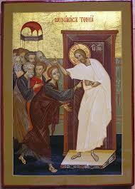 O seară mai mult prin durere, decât prin apusul soarelui. Duminica Tomii Painting By Maria Pascal