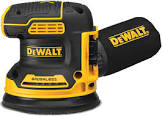 DCW210B 20V MAX Cordless 5-in. Random Orbit Sander (Tool Only) Dewalt