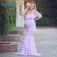 Gold Sequin Maternity Dress Amyandrose