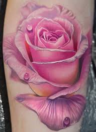 Whether you want a red, yellow, purple, white, pink or red rose on your shoulder, chest, forearm, wrist, or back, this gallery of pictures will . 50 Realistic Rose Tattoos That Look Like Art