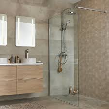 Thank you for your time diy diva. Goodhome Beloya Clear Walk In Shower Panel H 1950mm W 1200mm Diy At B Q