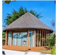 Thatched Roof Nigeria Northern Ireland NZ Pacific Islands Palace  Architecture Palapa Panels Parasol Patio Covers Pavilion Park