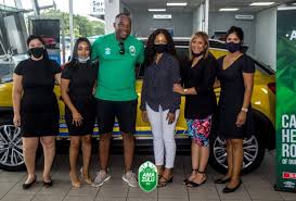 Playmate of the year and singled out. Amazulu Manager Benni Mccarthy Gifted New R500k Volkswagen T Roc
