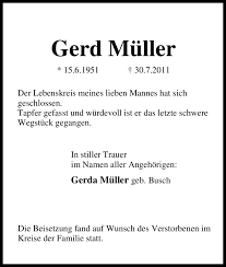 Von 1984 bis 1989 war schäuble bundesminister für besondere aufgaben und chef des bundeskanzleramtes (kabinett kohl ii und kabinett kohl iii), von 1989 bis 1991 bundesminister des innern (kabinett kohl iii), von 1991 bis 2000 fraktionsvorsitzender. Traueranzeigen Von Gerd Muller Waz Trauer De