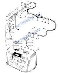 Johnson Fuel Tank Parts For 1958 35hp Rds 20 Outboard Motor