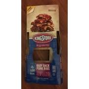 Kingsford Baby Back Pork Ribs Calories Nutrition Analysis More Fooducate