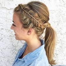 40 Cute And Comfortable Braided Headband Hairstyles Braided Headband Hairstyle Headband Hairstyles Hair Styles