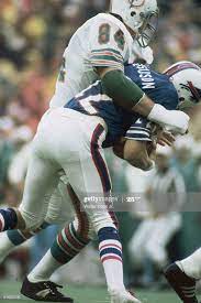 Miami Dolphins Bill Stanfill In Action Making Sack Vs Buffalo Bills In 2020 Miami Dolphins Miami Dolphins Football Dolphins Football