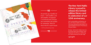 Available to king county residents and property owners, and seattle residents, but not yarrow point or hunts point. New York Public Library 125th Anniversary The Ezra Jack Keats Foundation