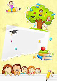 Modernes zimmer mit möbeln, sonnenlicht aus dem fenster und spielzeug für kinder. Kindergarten Learning Background Material Kindergarten Learning Kindergarten School Border