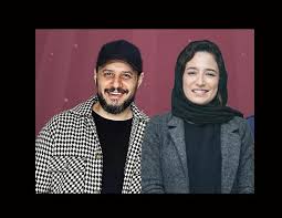 جواد عزتی و خانم بازیگر در پشت صحنه سریال وحشی | ببینید