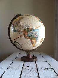 Reserved Vintage World Globe Replogle World Globe Made In The Usa Mid Century Modern World Globe World Globes Globe Decor Modern World Globes