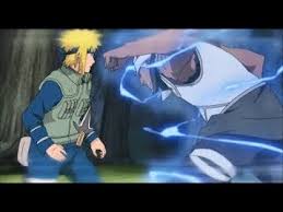 Kushina tells naruto more about the past and his birth. Yellow Flash Minato Vs Raikage And Killer Bee Youtube