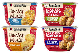 Filled with seasoned sausage crumbles, crispy bacon pieces, fluffy scrambled eggs, homestyle breakfast potatoes and real cheddar cheese, these microwave . Jimmy Dean Debuts Two New Bite Size Breakfast Options 2021 02 17 Food Business News