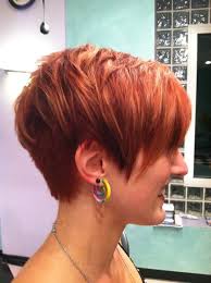 Board of red short hairstyles, modern, asymmetrical, natural red, dark red, red highlights on short hair, short red hair. Pin On F A S H I O N W O R D