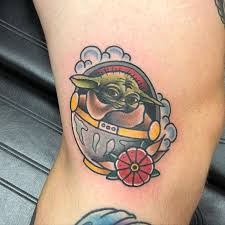 Star Wars Tattoos Baby Yoda Und Der Mandalorianer Tatowierungen Tattoo Bedeutungen Tatowieren