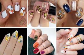 Start by painting a sliver of your design on the side of your nail, let dry, then fill the rest in in this case, the star of bethlehem idea may very well just have been a great conjunction of jupiter and saturn, which is bright and brilliant and no one. 12 Fantastic Fall Nail Ideas To Try Sonailicious
