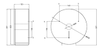 Toilet paper tube dimensions