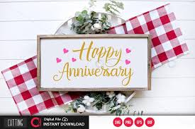 Download Happy Anniversary Svg Design Cut File Design Buy T Shirt Designs