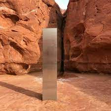 Cities & towns → let's be honest: Utah Mysteriose Metallsaule Wieder Verschwunden