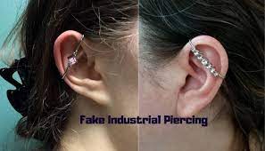 Fake Industrial Piercing All You Should Know Industrial Piercing Piercing Industrial Piercing Jewelry