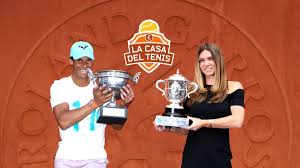 Halep won the roland garros girls' singles in 2008 and is only the sixth player to do so, then win the women's title. La Casa Del Tenis X El Analisis De Roland Garros 2018 Con Nadal Y Halep Como Triunfadores Eurosport