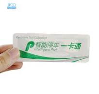 ISO18000-6C 860-960mhz Windshield Vehicle / Car Toll Tracking Passive Uhf Rfid Windshield Tag / Sticker Long Range