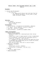 Another focal character) and son were massacred for writing a letter of protest to the departmental government about the harmful health effects caused by untreated sewage seeping into a local barrio's drinking water. The Tattooed Soldier Notes Hctor Tobar The Tattooed Soldier Pp 1 80 Part 1 Resumen 1 Antonio And The Sergeant 1 On Crown Hill Mr Hwang Evicts Antonio Course Hero