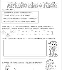 Imagem Da Cantiga Se Essa Rua Fosse Minha Atividades Transito Words Word Search Puzzle
