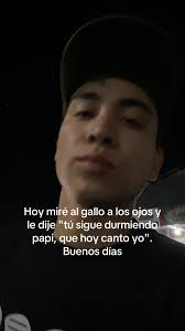 Hoy le dije al gallo que siga durmiendo