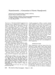 I want this, give me price. Pdf Hypoalaninemia A Concomitant Of Ketotic Hypoglycemia