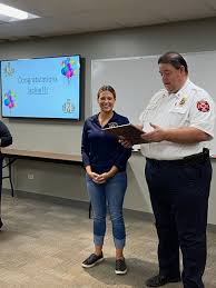 Congratulations to Fire & Life Safety Educator Jackie O'Hara