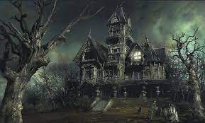 The Haunted House Poster By Daniele Dan Ka Montella Scary Houses Haunted House Pictures Halloween Haunted Houses