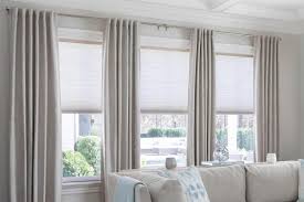 Wood blinds + curtains this combination of blinds with curtains is a classic for a reason: Custom Fabric Drapes Drapery Window Treatments Blinds To Go