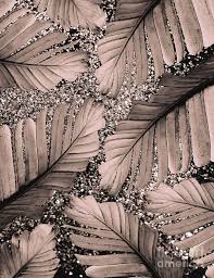 Check out our tropical decor selection for the very best in unique or custom, handmade pieces from our digital prints shops. Banana Leaves Glitter Glam 3 Shiny Tropical Decor Art Mixed Media By Anitas And Bellas Art