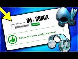 (don't use generators) i suggest that getting this amount without wasting a load of cash o. 1 Million Robux Promo Code 07 2021