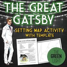 Continue working on short literary analysis 2. The Great Gatsby Setting Map Project Includes Worksheet Template Samples In 2021 The Great Gatsby Setting Map Projects The Great Gatsby