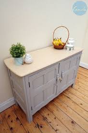 Laura Ashley Dark Dove Grey Painted Ercol Sideboard Cupboard Painted Sideboard Ercol Sideboard Lounge Furniture